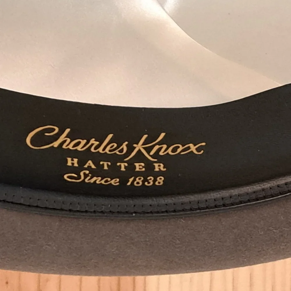 Charles Knot Hatter Brown Men's Size 7.5
